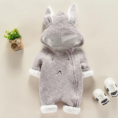 Infant and baby hammock plus velvet warm jumpsuit