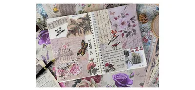 30 Pieces Diary Newspaper Decoration Scrapbook Material Paper