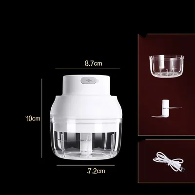 Mini Electric Garlic Masher For Household Use