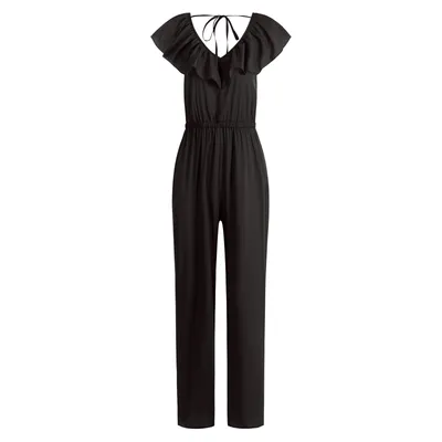 European And American Women's Fashion Slim Waist Jumpsuit