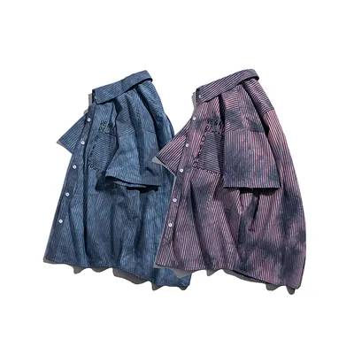 Sick Peak Vintage Tie-dye Short-sleeved Shirt