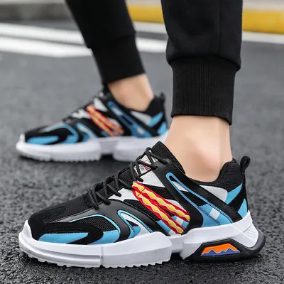 Breathable old shoes