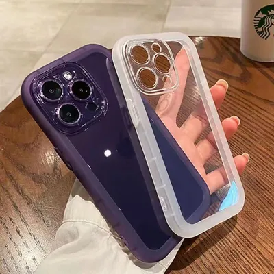 Internet Celebrity Transparent Airbag Phone Case