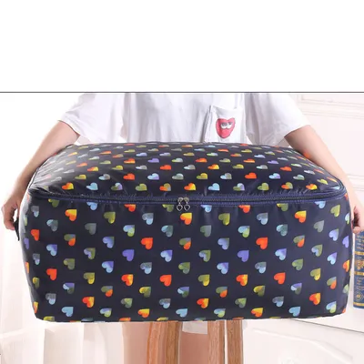Home Fashion Oxford Quilt Storage Bag