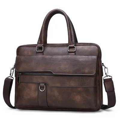 Men's Crossbody Business Retro Bag