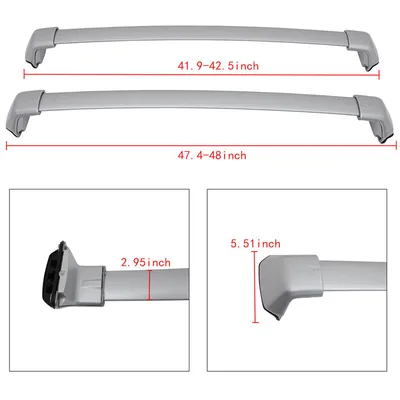 Aluminum Roof Rack For 2012-2016 CR-V Touring Sport Utility Bar Luggage Carrier