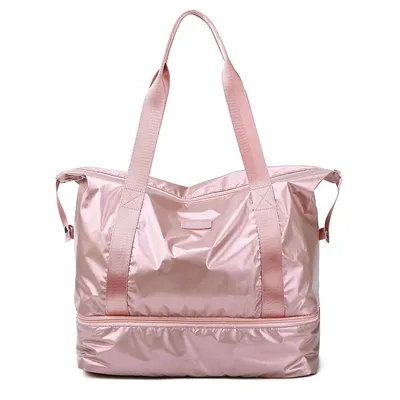 Traveling dry and wet separation sports gym bag