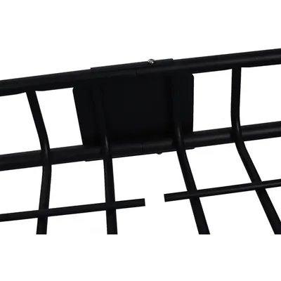 Roof Luggage Rack Basket, 64 Inch Black Steel