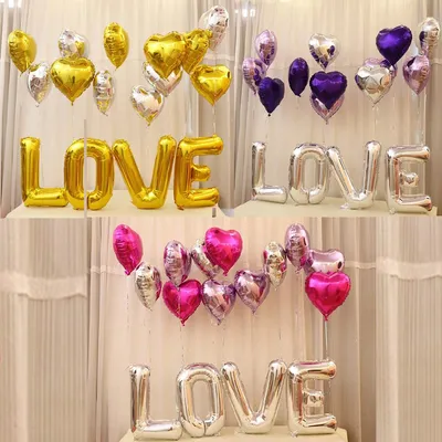 Love Letter Wedding Valentine's Day Decoration Balloon