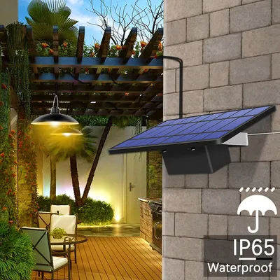ثريا شمسية بـ 16 مصباح LED