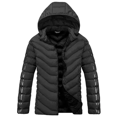 Hooded Fashion Casual Warm Down Padded Jacket