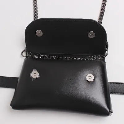 Simple Small  Belt Waist Mobile Phone Bag