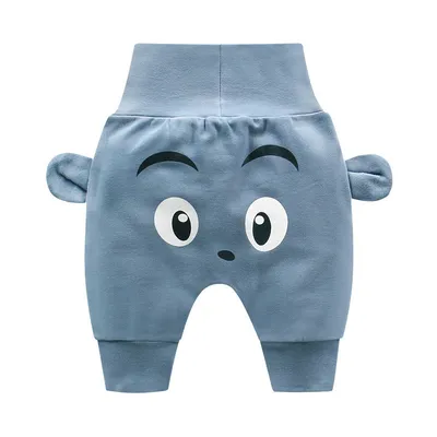 Big pp baby high waist belly protection pants