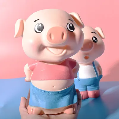 Cartoon Piggy Piggy Box Craft Gift Creative Practical Household Decoration