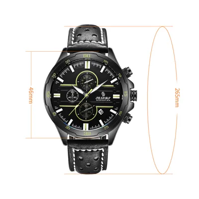 Multifunctional sports quartz men's watch
