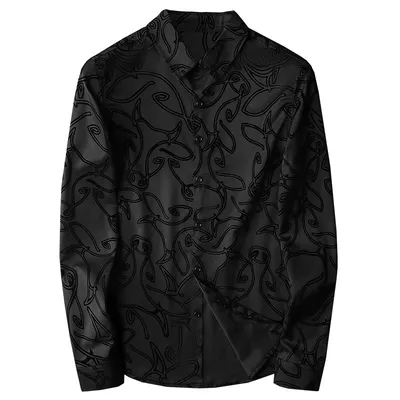 Men's Trendy Plus Size Slim Shirt Fashion
