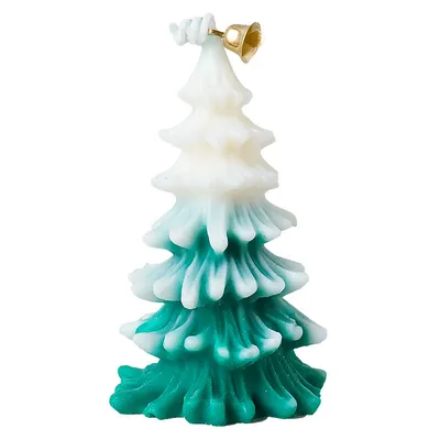 Merry Christmas Candle 3D Xmas Tree Shaped Aromatherapy Candles Ornaments Navidad New Year Party
