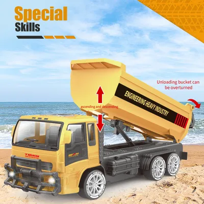 2025 Remote-controlled Engineering Vehicle Toys, Dump Truck Toys,Kids Gifts