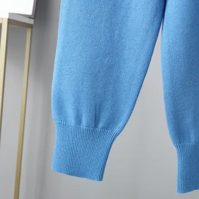 Women's Fashionable And Versatile Knitted Pants Set
