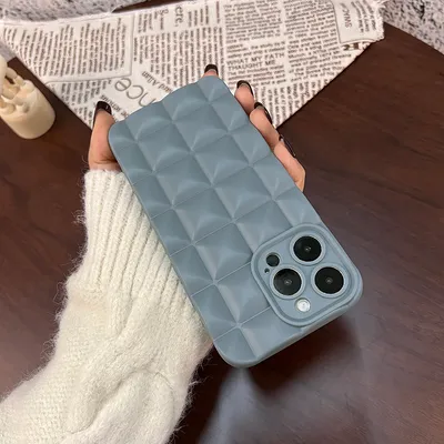 Silicone Three-dimensional Lattice Phone Case Protector