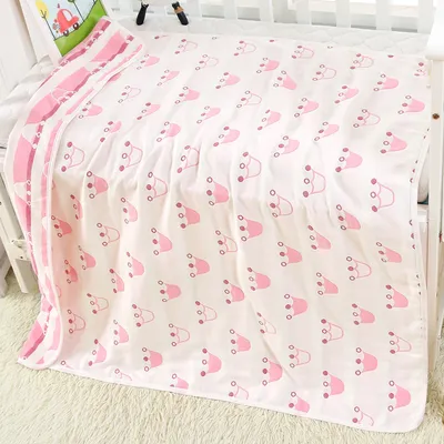 110 * 110cm baby bath towel cover blanket gauze children quilt quality baby children pure cotton 6 six layer gauze bath towel