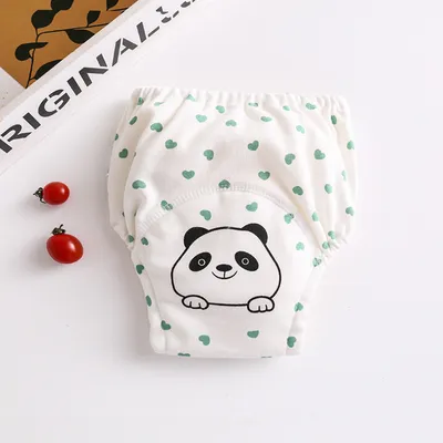 Cotton diaper pocket baby learning pants pull-up pants