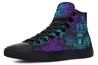 Customized Colorful Fashion High-top Canvas Shoes