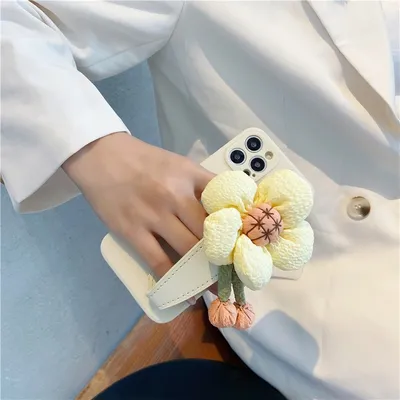 Sunflower Wristband Korean Style Phone Case