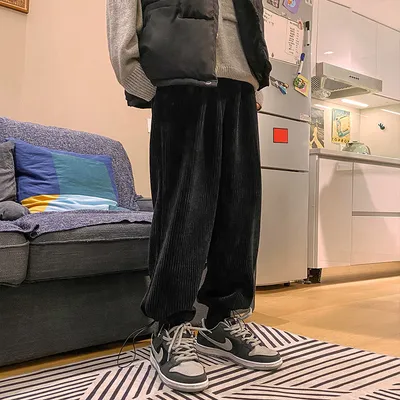 Japanese Student Couple Casual Pants