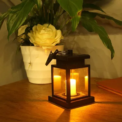 Solar glass can light courtyard waterproof outdoor