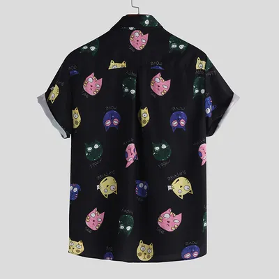 Slim Tops men shirts Printed