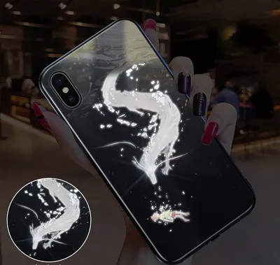 Incoming Call Flashing Luminous Phone Case