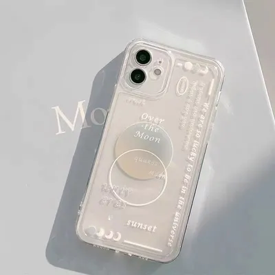 غلاف هاتف شفاف 11 لطيف
