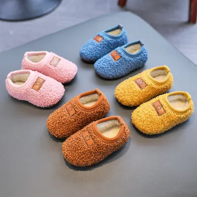 Creative Solid Color Bag Root Non-slip Baby Soft Sole Toddler Shoes
