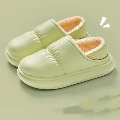 Waterproof Cotton Shoes For Women's Winter Bag And Household Use