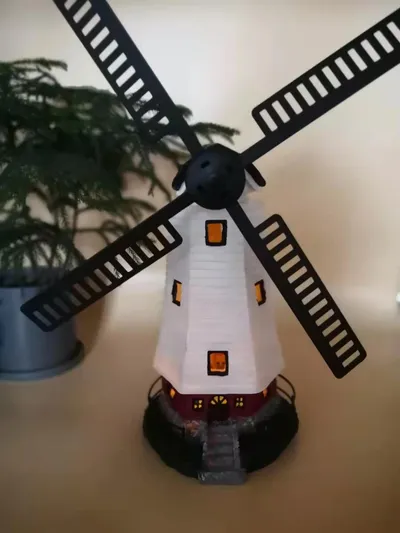 Solar windmill solar lighthouse