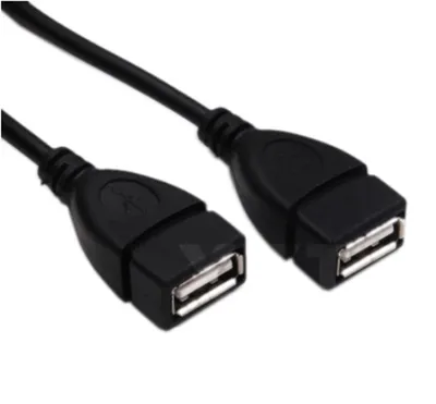 Two In One Dual Female Charging USB Expansion