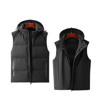 Warm Casual Down Jacket Jacket Tide Vest Printing