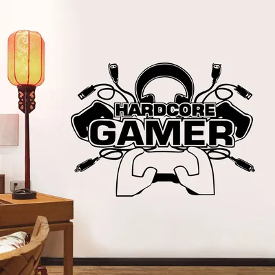 Handle decorative wall stickers