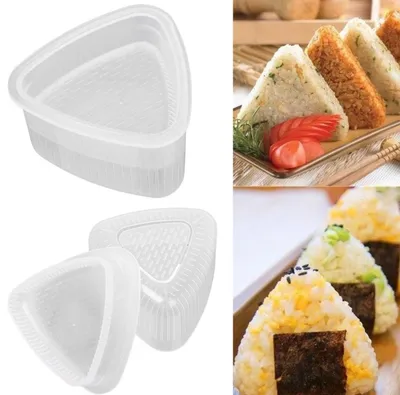 Home Simple Triangle Rice Ball Mold Set