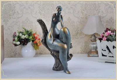 European And American Home Style Resin Craft Abstract Ornaments
