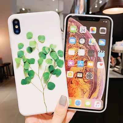 Protective cover for leaf phone case