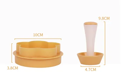 Flower and Round Crust Mold Pastry Cup Maker