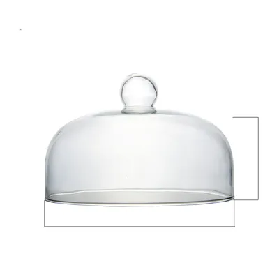 Cake Glass Cover Bread Transparent Cover Dust Cover