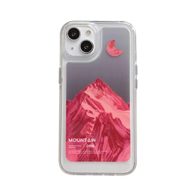 Cloud Moon Transparent Silicone Phone Case