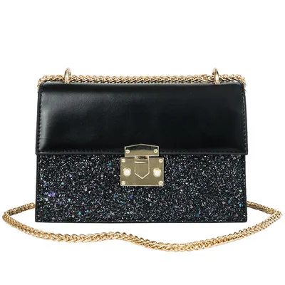 Chain shoulder messenger small square bag