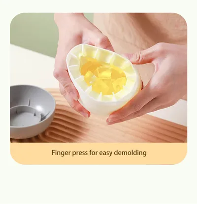 Ice Block Mold Silicone Mushroom Ice Cup Frozen Refrigerator Ice Grid Box Durable Easy Demould Bucket Homemade Crushed Ice Maker Ktichen Gadgets