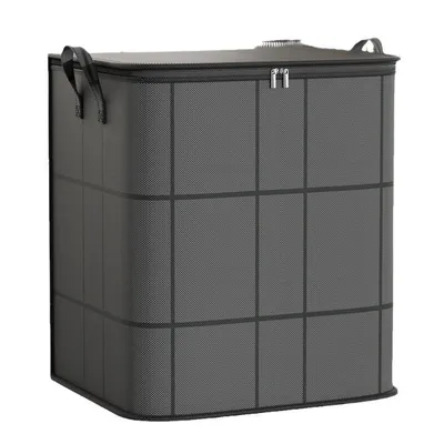Large Capacity Clothes Storage Bag, Wardrobe Organizer For Clothing & Quilts, Ideal For School & Moving Luggage Storage