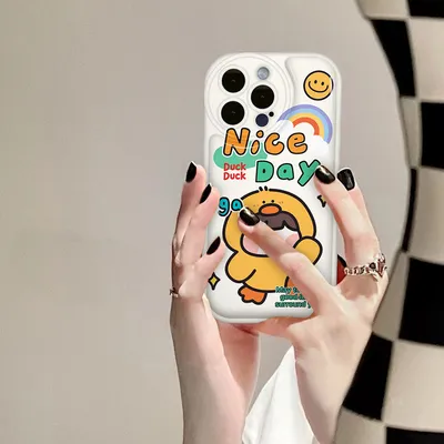 Silicone Fashion Print Phone Case Cover
