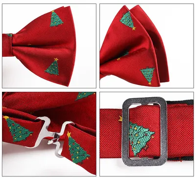 Christmas Tree Snowflake Bell Bow